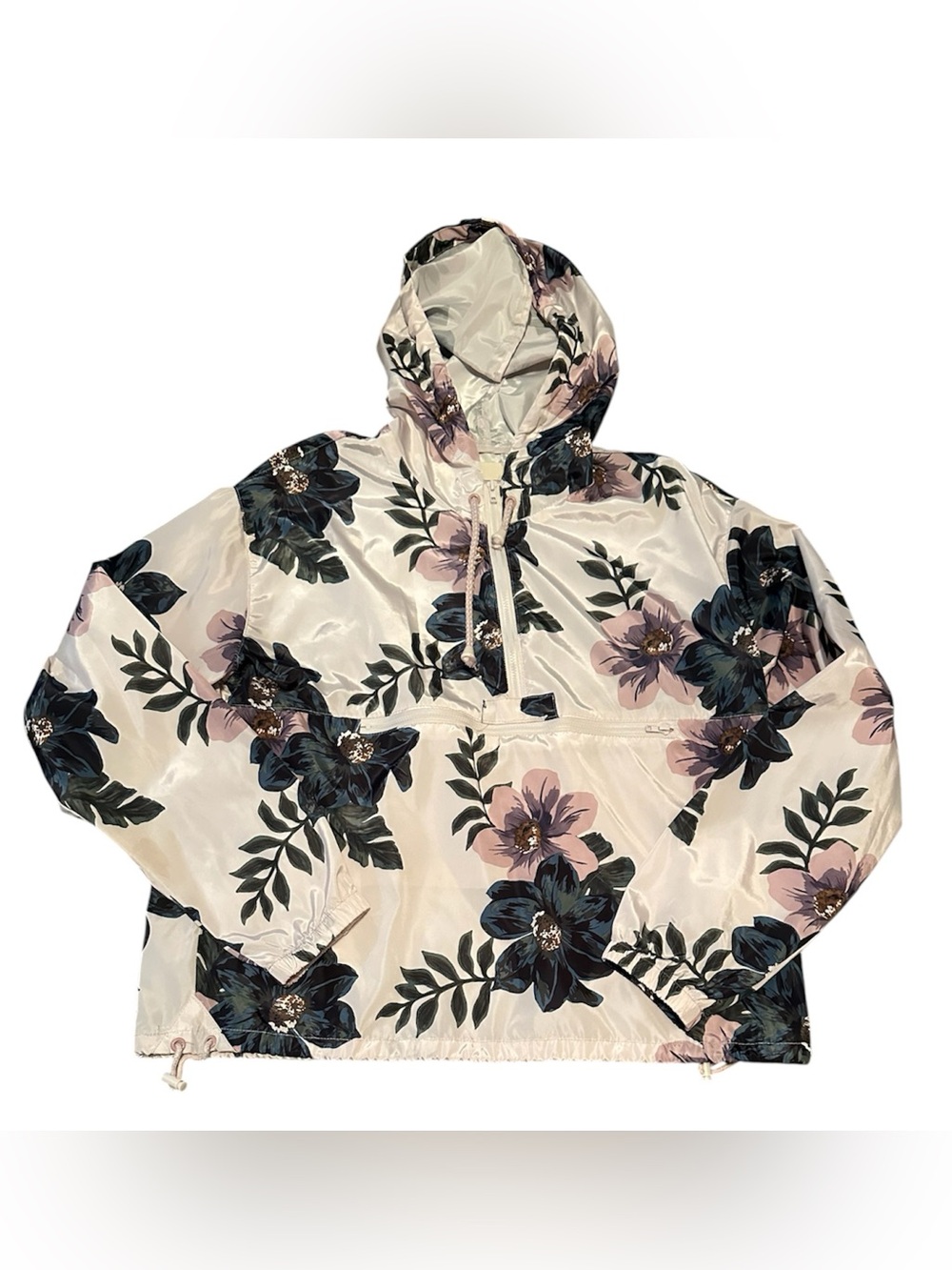 Thread & Supply Floral Hooded Pullover